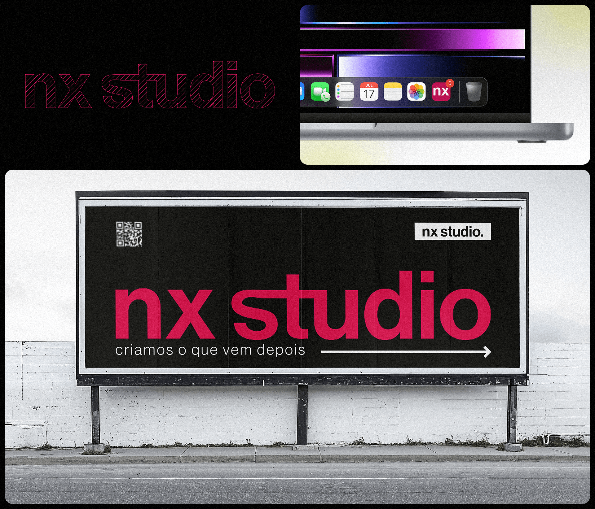 Identidade Visual: NX Studio.