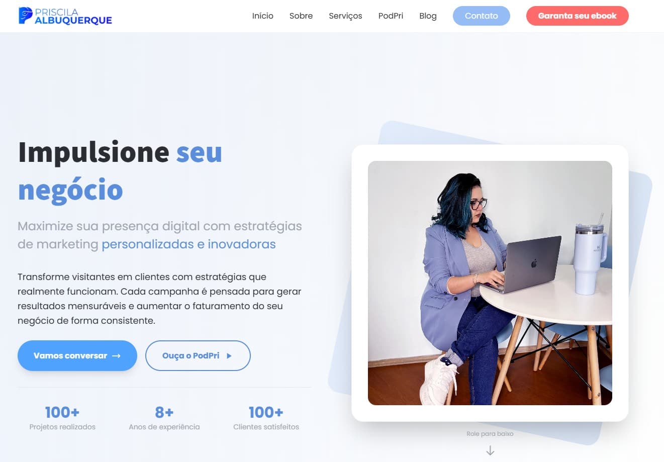 Priscila Albuquerque  — Institutional Site